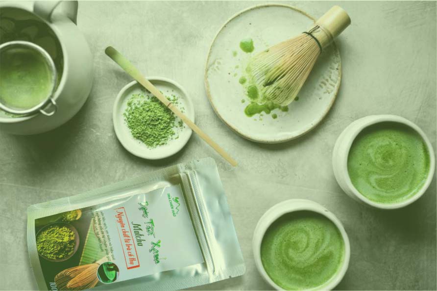 Những lợi ích tuyệt vời của bột trà xanh Matcha làm từ trà shan tuyết